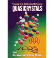 Quasicrystals - Proceedings Of The 5th International Conference