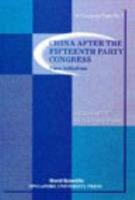 China After the Fifteenth Party Congress