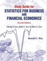 Study Guide for Statistics for Business and Financial Economics, Second Edition, Cheng F. Lee, John C. Lee & Alice C. Lee