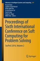 Proceedings of the Sixth International Conference on Soft Computing for Problem Solving Volume 2