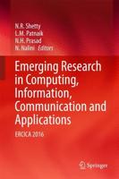 Emerging Research in Computing, Information, Communication and Applications