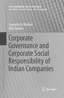 Corporate Governance and Corporate Social Responsibility of Indian Companies