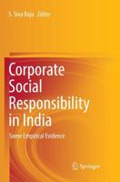 Corporate Social Responsibility in India : Some Empirical Evidence