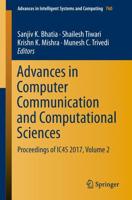 Advances in Computer Communication and Computational Sciences : Proceedings of IC4S 2017, Volume 2