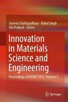 Innovation in Materials Science and Engineering Volume 2