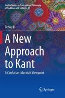 A New Approach to Kant