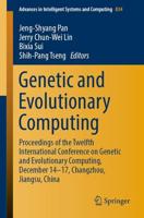 Genetic and Evolutionary Computing