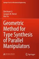 Geometric Method for Type Synthesis of Parallel Manipulators