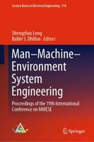 Man-Machine-Environment System Engineering : Proceedings of the 19th International Conference on MMESE