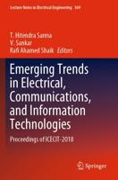 Emerging Trends in Electrical, Communications, and Information Technologies