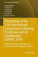 Proceedings of the 11th International Symposium on Heating, Ventilation and Air Conditioning (ISHVAC 2019) Environmental Engineering