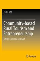 Community-based Rural Tourism and Entrepreneurship : A Microeconomic Approach