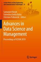 Advances in Data Science and Management : Proceedings of ICDSM 2019