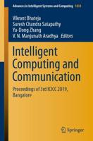 Intelligent Computing and Communication : Proceedings of 3rd ICICC 2019, Bangalore