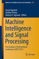 Machine Intelligence and Signal Processing : Proceedings of International Conference, MISP 2019