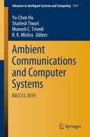 Ambient Communications and Computer Systems : RACCCS 2019