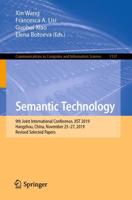 Semantic Technology : 9th Joint International Conference, JIST 2019, Hangzhou, China, November 25-27, 2019, Revised Selected Papers