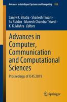 Advances in Computer, Communication and Computational Sciences : Proceedings of IC4S 2019
