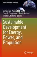 Sustainable Development for Energy, Power, and Propulsion