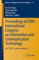 Proceedings of Fifth International Congress on Information and Communication Technology Volume 2