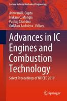 Advances in IC Engines and Combustion Technology : Select Proceedings of NCICEC 2019