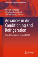 Advances in Air Conditioning and Refrigeration : Select Proceedings of RAAR 2019