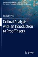 Ordinal Analysis With an Introduction to Proof Theory