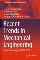Recent Trends in Mechanical Engineering : Select Proceedings of ICIME 2020