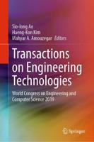 Transactions on Engineering Technologies : World Congress on Engineering and Computer Science 2019