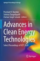 Advances in Clean Energy Technologies : Select Proceedings of ICET 2020