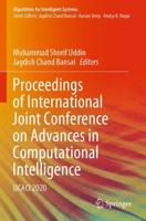 Proceedings of International Joint Conference on Advances in Computational Intelligence : IJCACI 2020