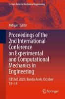 Proceedings of the 2nd International Conference on Experimental and Computational Mechanics in Engineering : ICECME 2020, Banda Aceh, October 13-14