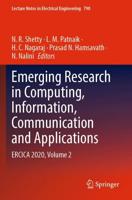Emerging Research in Computing, Information, Communication and Applications Volume 2