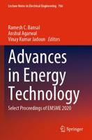 Advances in Energy Technology : Select Proceedings of EMSME 2020