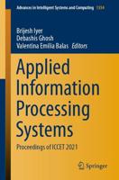 Applied Information Processing Systems : Proceedings of ICCET 2021