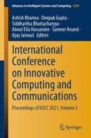 International Conference on Innovative Computing and Communications : Proceedings of ICICC 2021, Volume 3