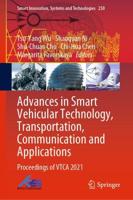 Advances in Smart Vehicular Technology, Transportation, Communication and Applications
