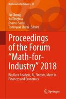 Proceedings of the Forum "Math-for-Industry" 2018