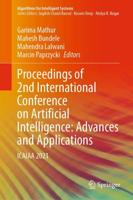 Proceedings of 2nd International Conference on Artificial Intelligence: Advances and Applications : ICAIAA 2021