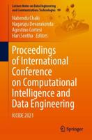 Proceedings of International Conference on Computational Intelligence and Data Engineering : ICCIDE 2021