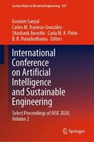 International Conference on Artificial Intelligence and Sustainable Engineering : Select Proceedings of AISE 2020, Volume 2