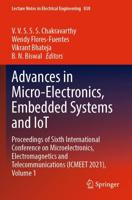 Advances in Micro-Electronics, Embedded Systems and IoT Volume 1