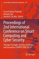 Proceedings of International Conference on Smart Computing and Cyber Security