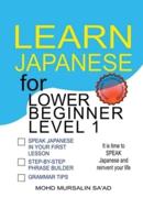 Learn Japanese for Lower Beginner Level 1