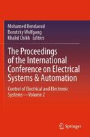 The Proceedings of the International Conference on Electrical Systems & Automation. Volume 2 Control of Electrical and Electronic Systems