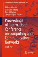 Proceedings of International Conference on Computing and Communication Networks : ICCCN 2021
