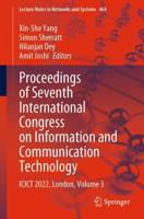 Proceedings of Seventh International Congress on Information and Communication Technology Volume 3