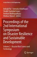 Proceedings of the 2nd International Symposium on Disaster Resilience and Sustainable Development. Volume 2 Disaster Risk Science and Technology