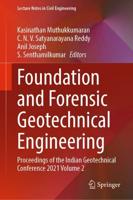 Foundation and Forensic Geotechnical Engineering Vol. 2