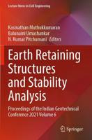 Earth Retaining Structures and Stability Analysis Volume 6